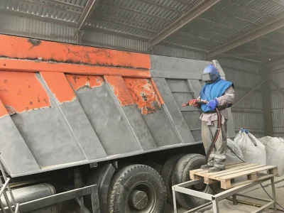 Пескоструй спецтехники Пескоструй спецтехники